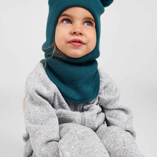 Reima Vekkuli Schalmütze Kinder Dark Teal – Studioshot