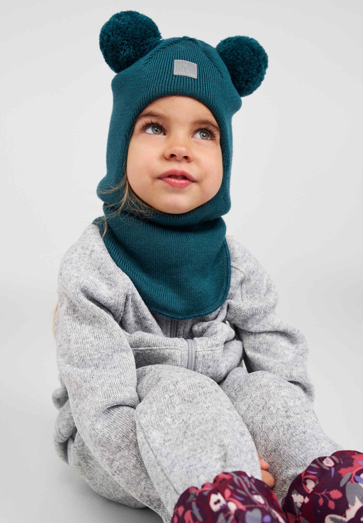 Reima Vekkuli Schalmütze Kinder Dark Teal – Studioshot
