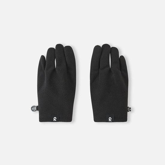 Reima Tuuleen Fleecehandschuhe Kinder Black Vorderansicht