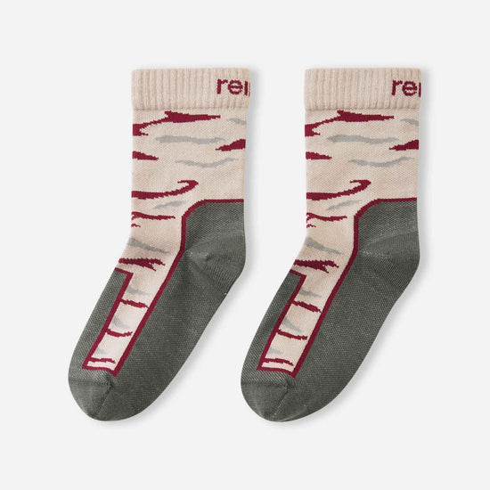 Reima Kuivilla Wandersocken Kinder Earthy Beige – Packshot 1