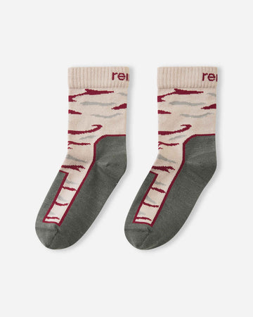 Reima Kuivilla Wandersocken Kinder Earthy Beige – Packshot 1