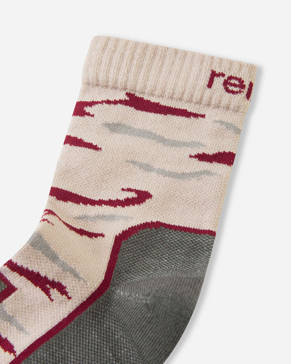 Reima Kuivilla Wandersocken Kinder Earthy Beige – Materialdetail