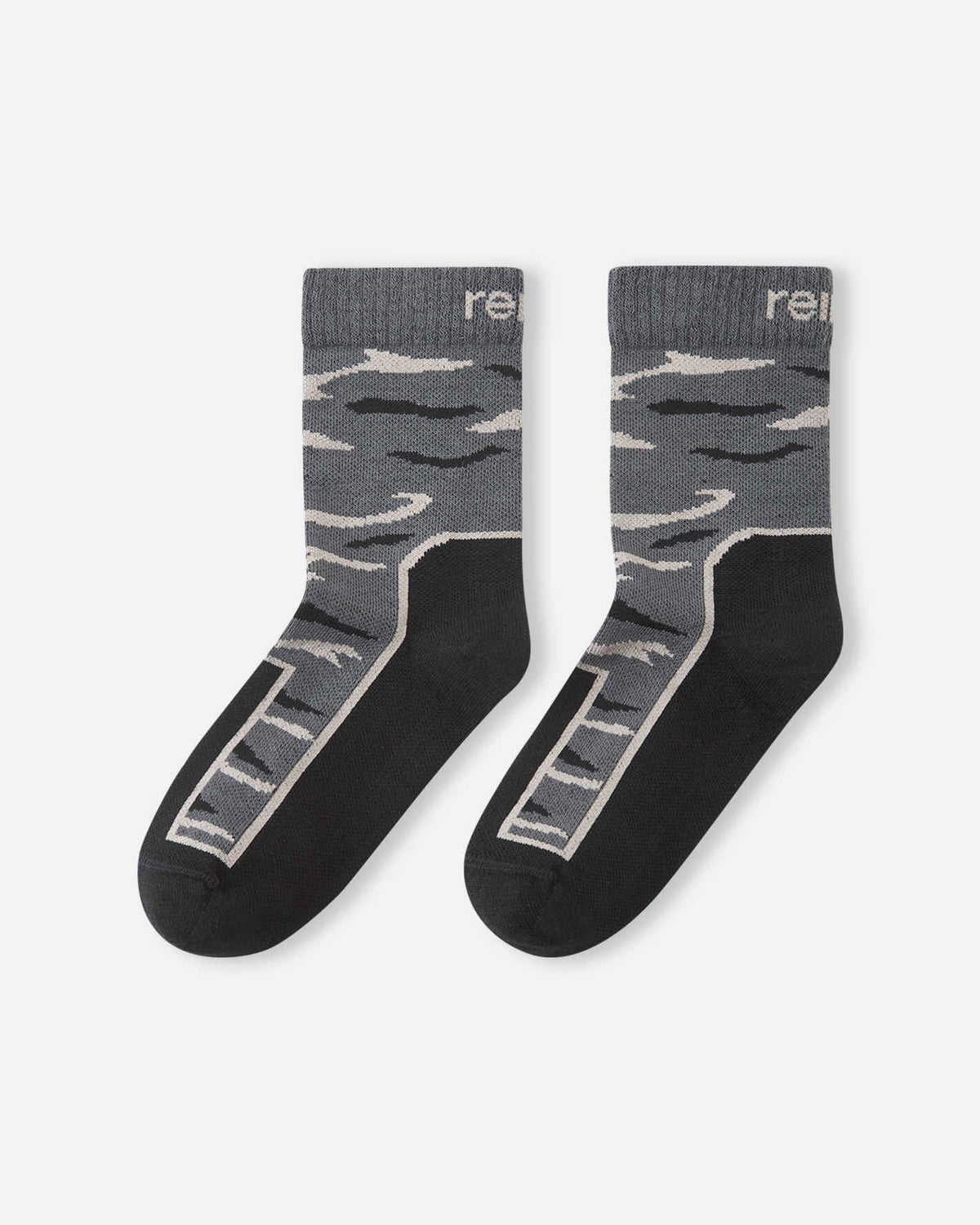 Reima Kuivilla Wandersocken Kinder Soft Black – Packshot 1