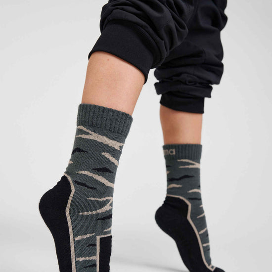 Reima Kuivilla Wandersocken Kinder Soft Black – Studioshot 1