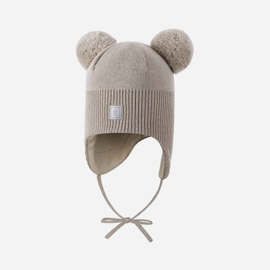 Reima Kumpi Merino-Beanie Kleinkinder – Earthy Beige