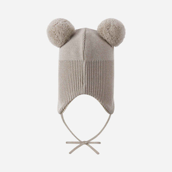 Reima Kumpi Merino-Beanie Kleinkinder – Earthy Beige