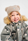 Reima Kumpi Merino-Beanie Kleinkinder – Earthy Beige