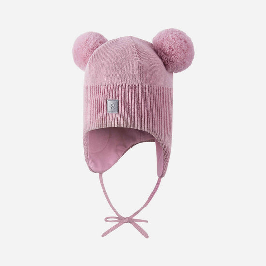 Reima Kumpi Merino-Beanie Kleinkinder – Grey Pink