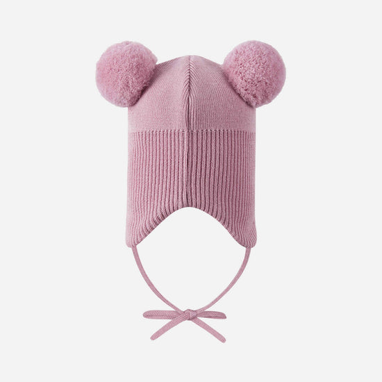 Reima Kumpi Merino-Beanie Kleinkinder – Grey Pink