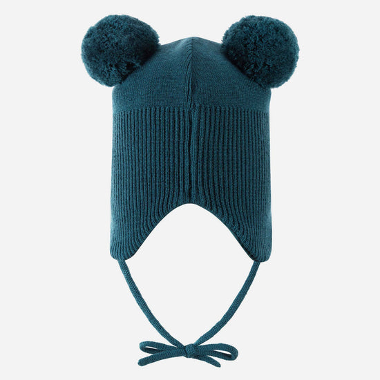 Reima Kumpi Merino-Beanie Kleinkinder – Dark Teal