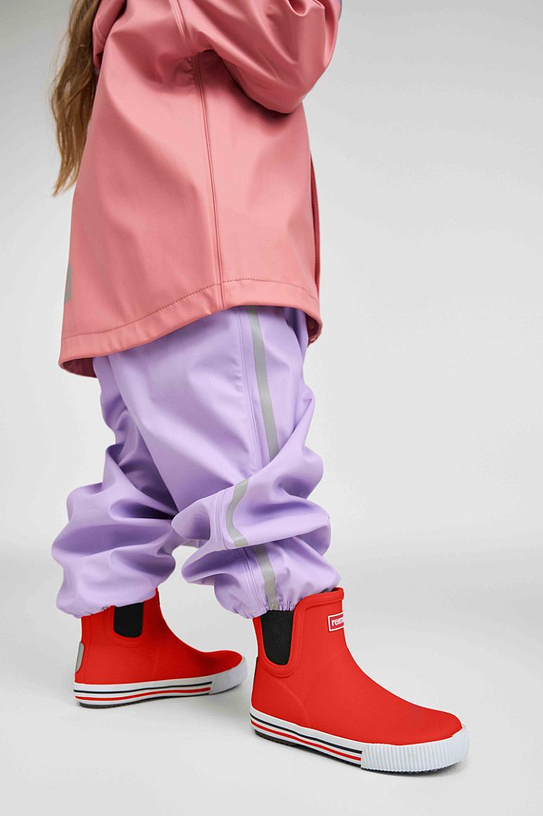 Reima Ankles Regenstiefel Kinder – Reima Red – Studioaufnahme Detail