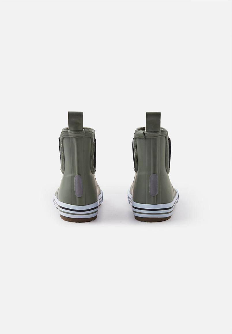 Reima Ankles Regenstiefel Kinder – Greyish green – Packshot Rückansicht