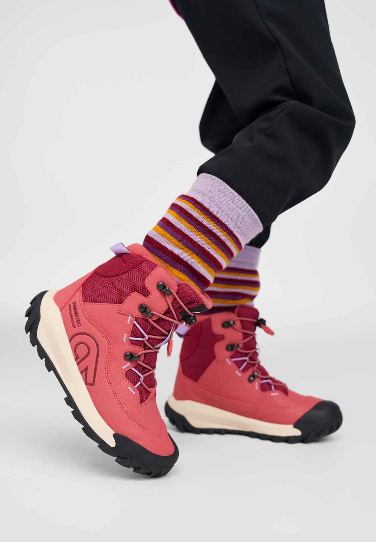 Reima Kulkuri Frost ReimaTec Winterstiefel Kinder Red Clay – Packshot Ansicht 1