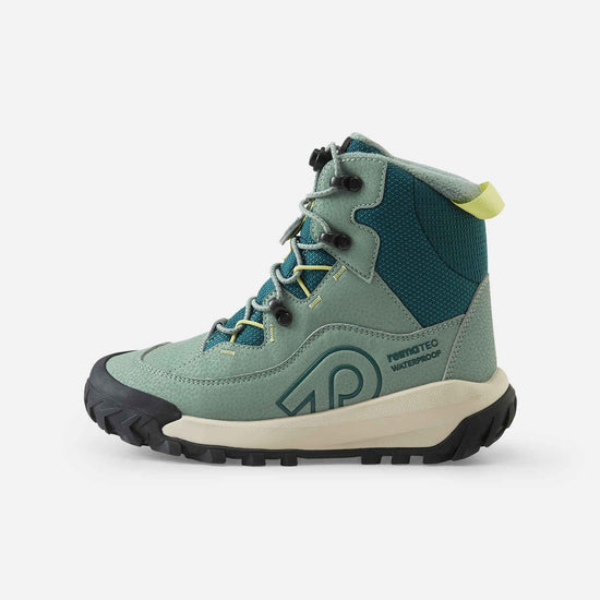 Reima Kulkuri Frost ReimaTec Winterstiefel Kinder Stone Green – Packshot Ansicht 2