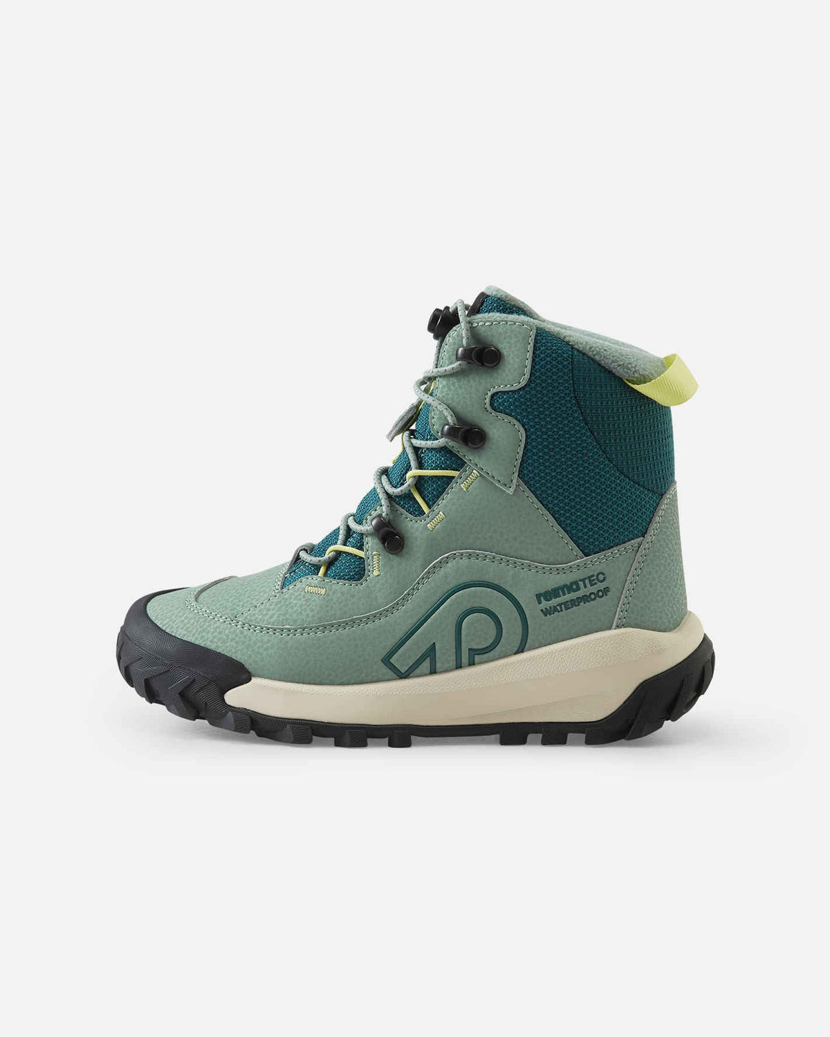 Reima Kulkuri Frost ReimaTec Winterstiefel Kinder Stone Green – Packshot Ansicht 2