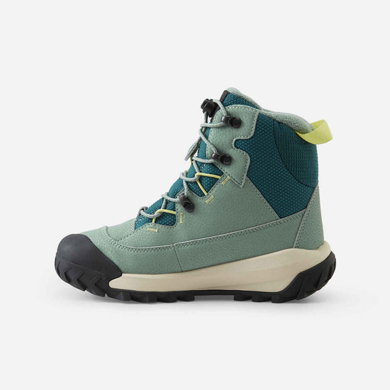 Reima Kulkuri Frost ReimaTec Winterstiefel Kinder Stone Green – Packshot Ansicht 3