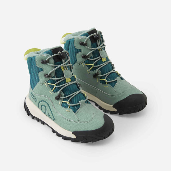 Reima Kulkuri Frost ReimaTec Winterstiefel Kinder Stone Green – Packshot Ansicht 4