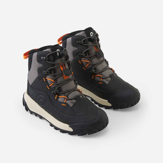 Reima Kulkuri Frost ReimaTec Winterstiefel Kinder Black – Packshot Ansicht 4
