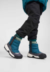 Reima Lumiloma ReimaTec Winterstiefel Kinder Dark Teal – Studioshot 1