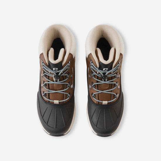 Reima Hallava Lace ReimaTec Winterstiefel Kinder Umber Brown – Packshot Ansicht 4