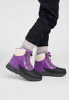 Reima Hallava Lace ReimaTec Winterstiefel Kinder Plum Purple – Studioshot Ansicht 8