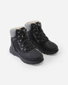 Reima Hallava Lace ReimaTec Winterstiefel Kinder Black – Packshot Ansicht 3