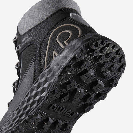 Reima Hallava Lace ReimaTec Winterstiefel Kinder Black – Packshot Ansicht 7