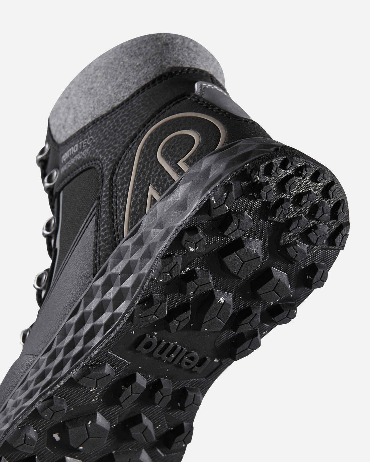Reima Hallava Lace ReimaTec Winterstiefel Kinder Black – Packshot Ansicht 7