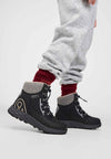 Reima Hallava Lace ReimaTec Winterstiefel Kinder Black – Studioshot Ansicht 8