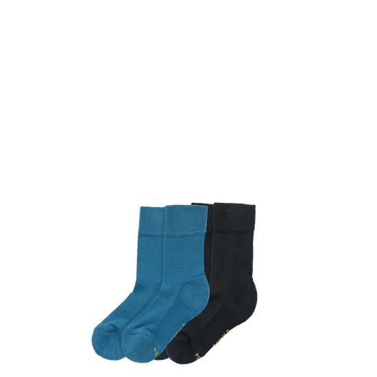 Devold DAILY MEDIUM Kinder Merinosocken 2er-Pack MOON MIX Packshot