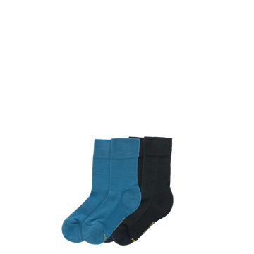 Devold DAILY MEDIUM Kinder Merinosocken 2er-Pack MOON MIX Packshot