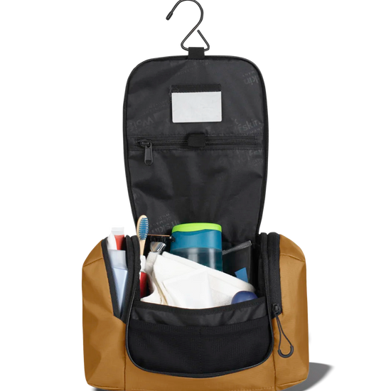 Jack Wolfskin WANDERMOOD WASHBAG Salted Caramel One Size - PeakStyle