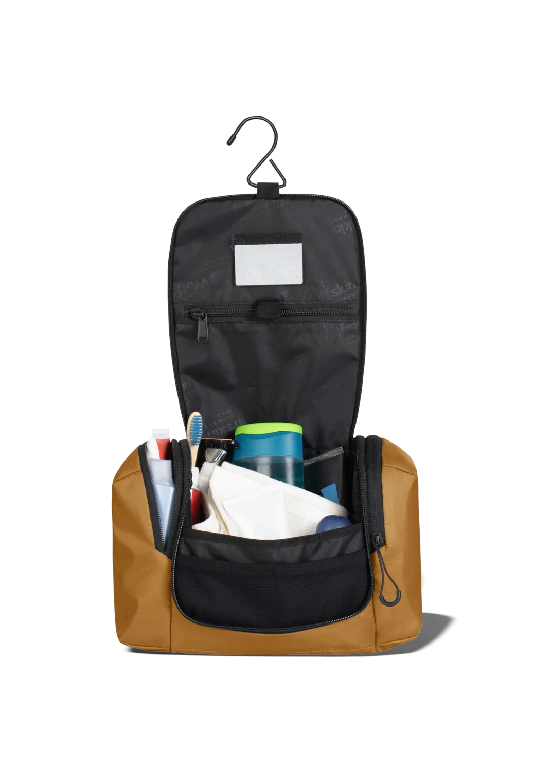 Jack Wolfskin WANDERMOOD WASHBAG Salted Caramel One Size - PeakStyle
