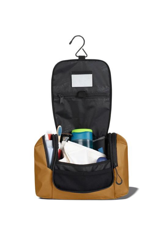 Jack Wolfskin WANDERMOOD WASHBAG Salted Caramel One Size - PeakStyle