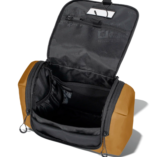 Jack Wolfskin WANDERMOOD WASHBAG Salted Caramel One Size - PeakStyle