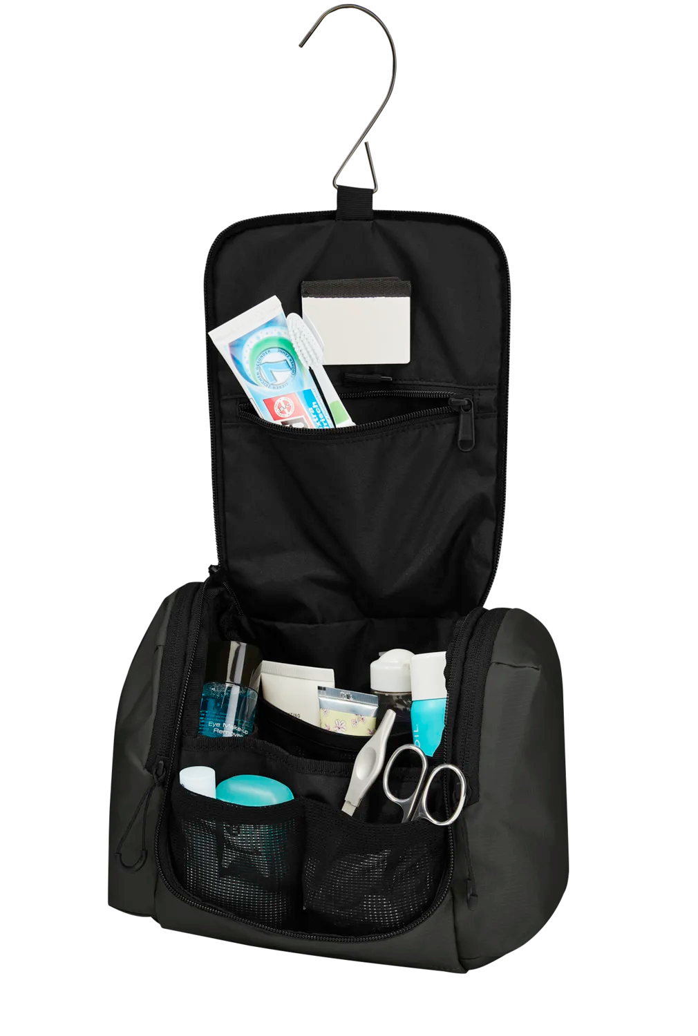 Jack Wolfskin WANDERMOOD WASHBAG granite black One Size - PeakStyle