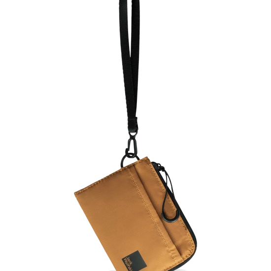 Jack Wolfskin WANDERMOOD WALLET Salted Caramel One Size - PeakStyle