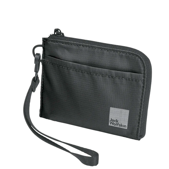 Jack Wolfskin WANDERMOOD WALLET granite black One Size - PeakStyle