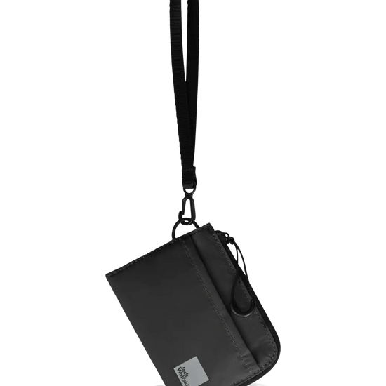 Jack Wolfskin WANDERMOOD WALLET granite black One Size - PeakStyle
