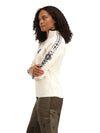 Dale Of Norway W GEILO FEM SWEATER Offwhite Black XL - PeakStyle
