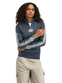 Dale Of Norway W GEILO FEM SWEATER Steel Offwhite XL - PeakStyle