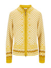 Dale Of Norway W SOLFRID FEM JACKET Sweethoney Offwhite XXL - PeakStyle
