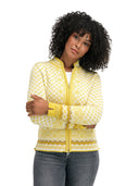 Dale Of Norway W SOLFRID FEM JACKET Sweethoney Offwhite XXL - PeakStyle