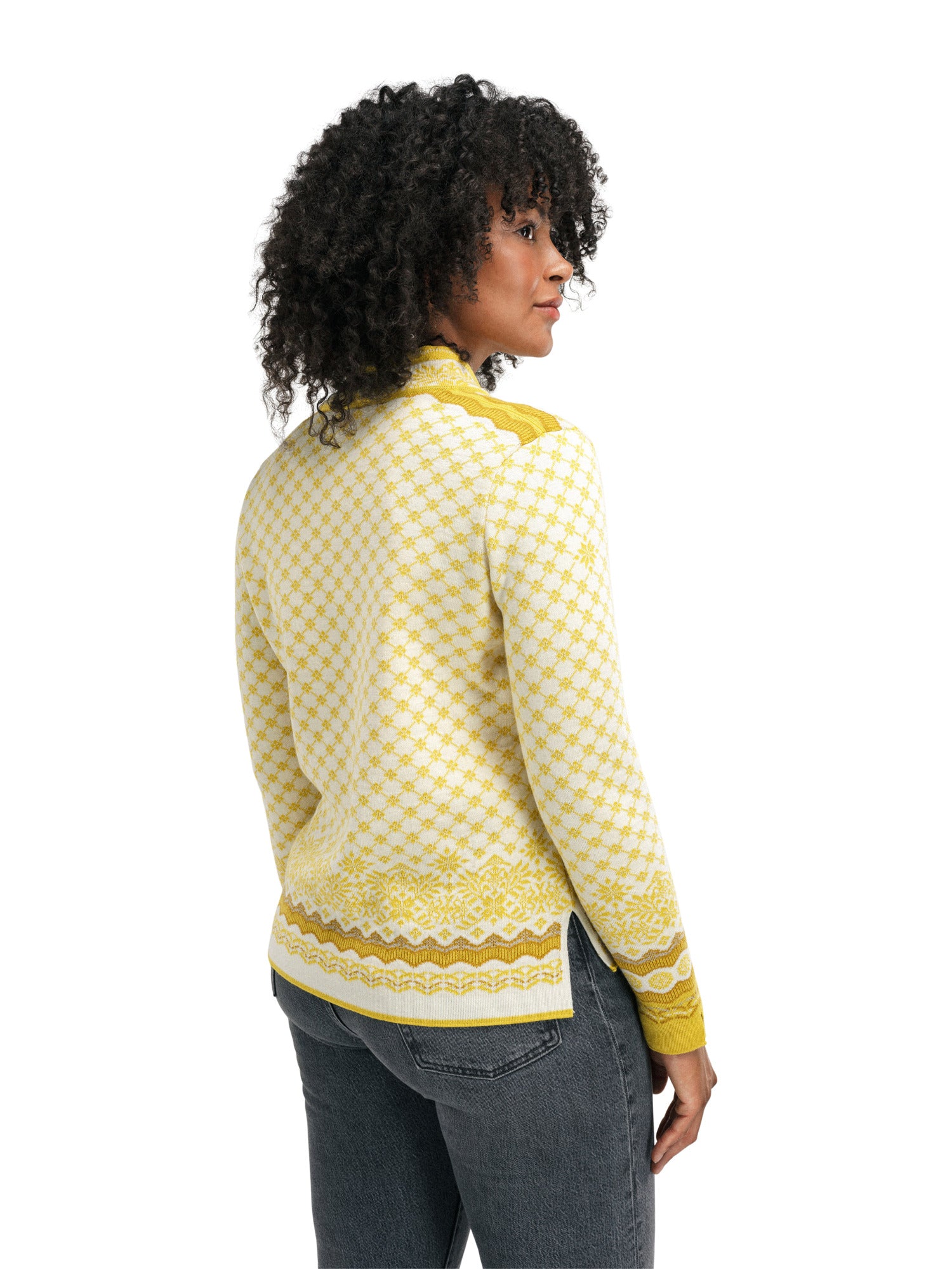 Dale Of Norway W SOLFRID FEM JACKET Sweethoney Offwhite XXL - PeakStyle