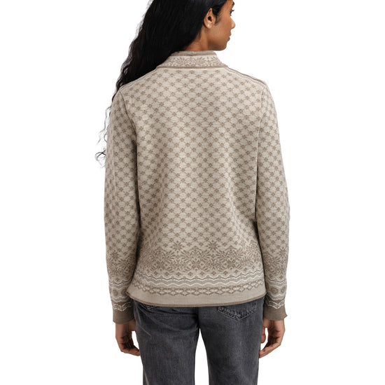 Dale Of Norway W SOLFRID FEM JACKET Mountainstone Sand Offwhite XXL - PeakStyle