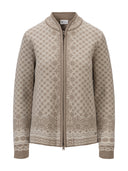 Dale Of Norway W SOLFRID FEM JACKET Mountainstone Sand Offwhite XXL - PeakStyle