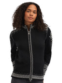 Dale Of Norway W 140TH ANNIVERSARY FEM JACKET Black Offwhite Smoke XL - PeakStyle