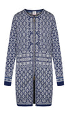Dale Of Norway W INGEBORG FEM JACKET Electricstorm Offwhite Blue XL - PeakStyle