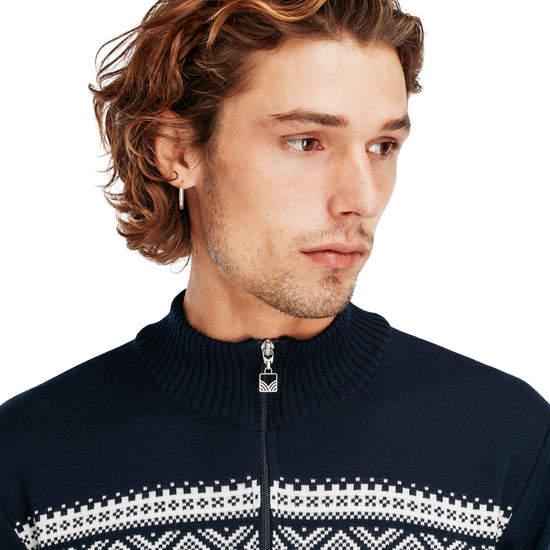 Dale Of Norway M DALESTØLEN MASC JACKET Navy Offwhite XXL - PeakStyle