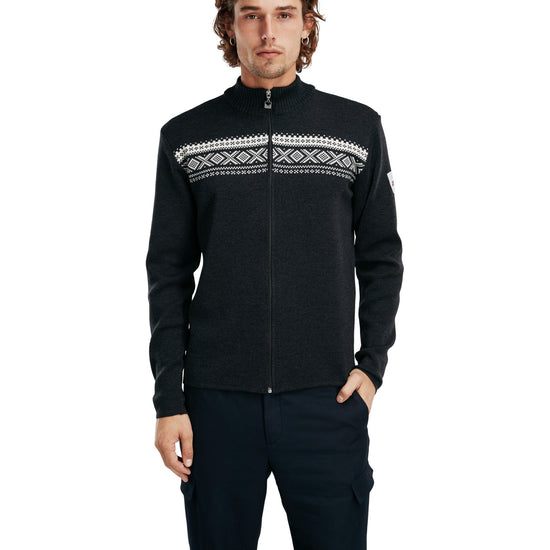 Dale Of Norway M DALESTØLEN MASC JACKET Darkcharcoal Offwhite XXL - PeakStyle
